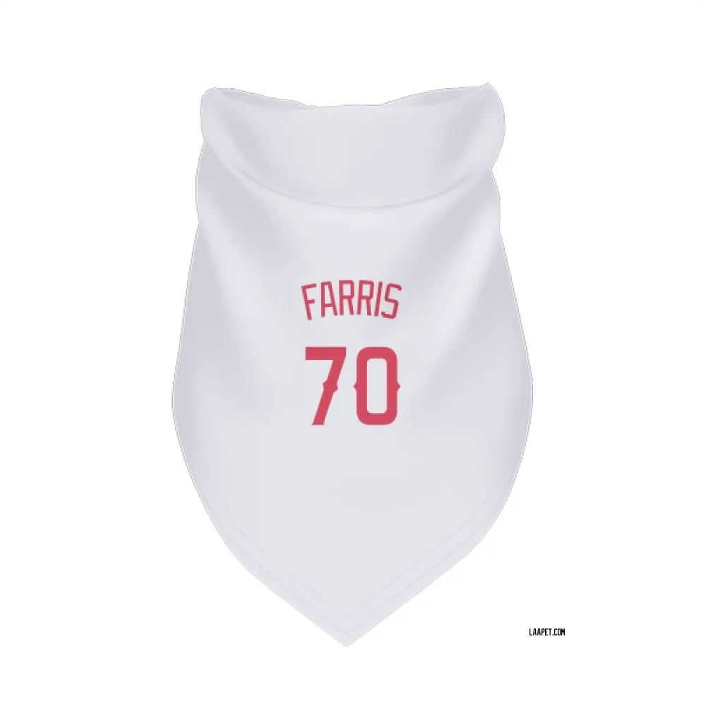 Los Angeles Angels Mitch Farris Navy Pet Bandana for Dog & Cat