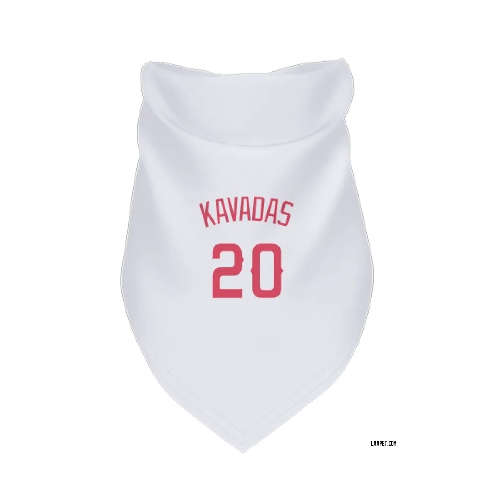 Los Angeles Angels Niko Kavadas Navy Pet Bandana for Dog & Cat