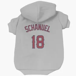 Los Angeles Angels Nolan Schanuel Gray Pet Hoodie for Dog & Cat