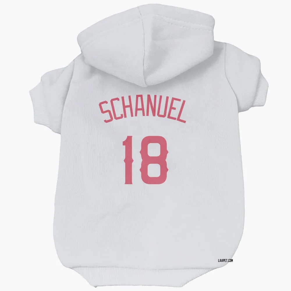 Los Angeles Angels Nolan Schanuel Navy Pet Hoodie for Dog & Cat