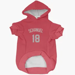 Los Angeles Angels Nolan Schanuel Red Gray Pet Hoodie for Dog & Cat