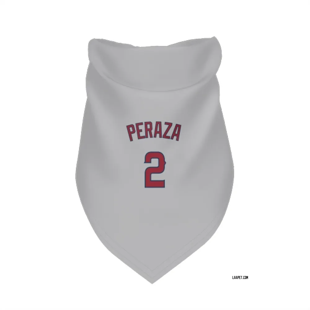 Los Angeles Angels Oswald Peraza Gray Pet Bandana for Dog & Cat