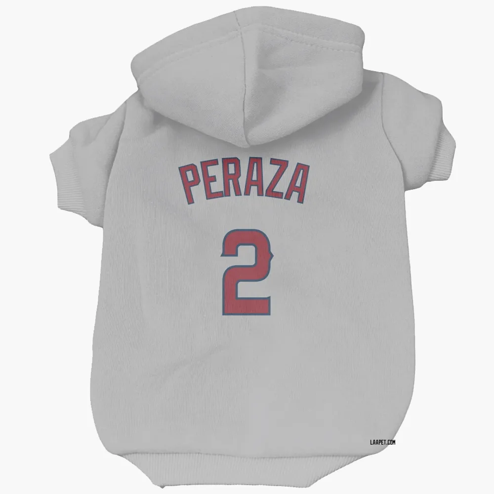 Los Angeles Angels Oswald Peraza Gray Pet Hoodie for Dog & Cat
