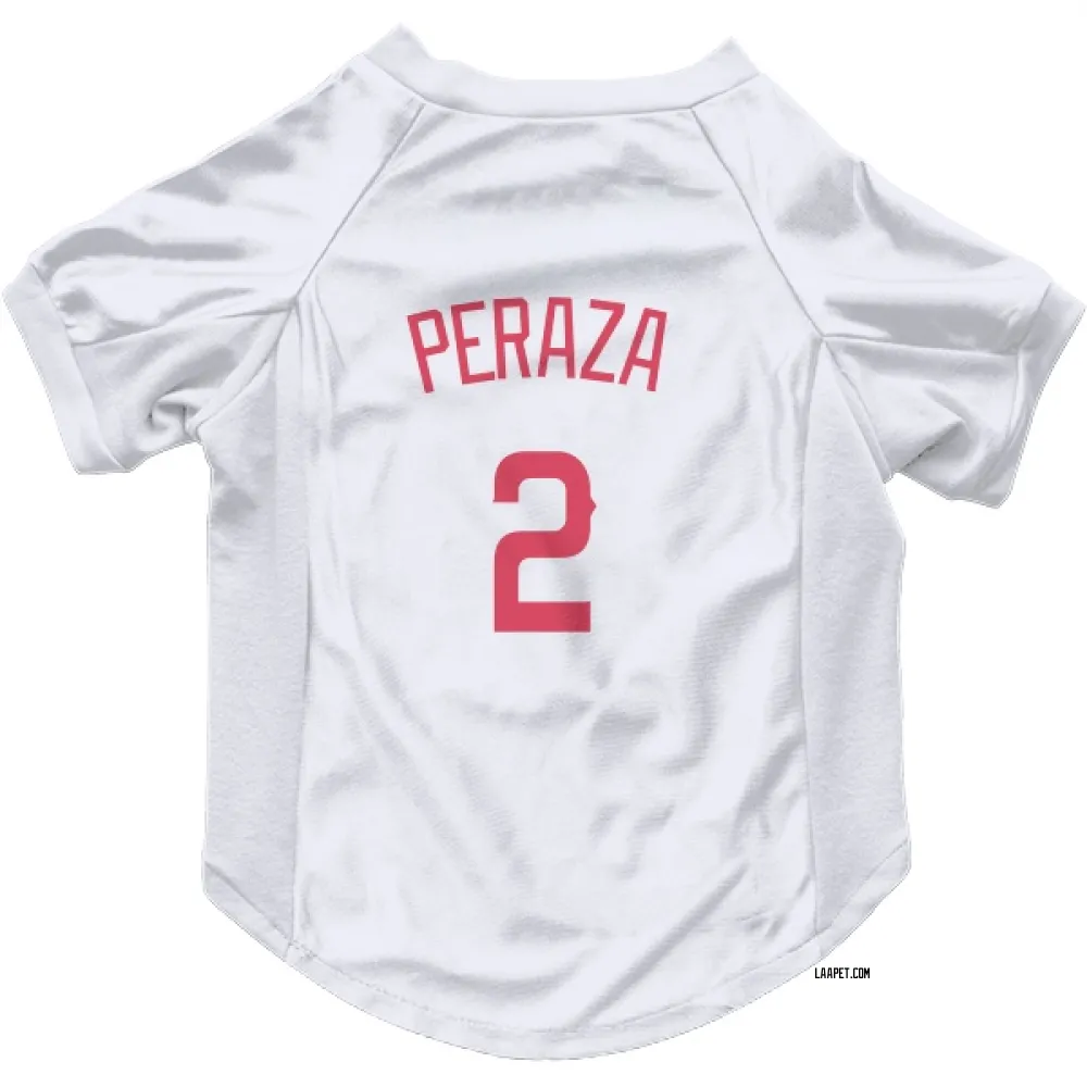Los Angeles Angels Oswald Peraza Navy Pet Jersey for Dog & Cat