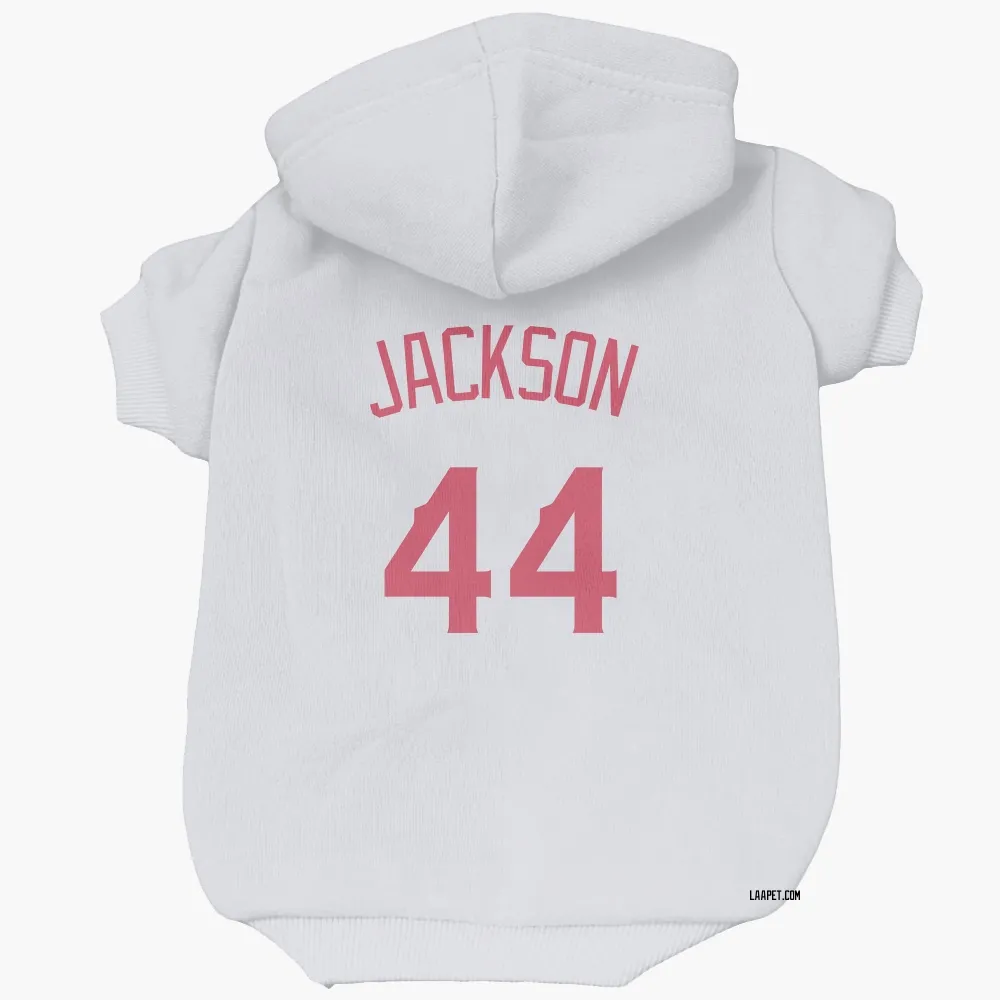 Los Angeles Angels Reggie Jackson Navy Pet Hoodie for Dog & Cat