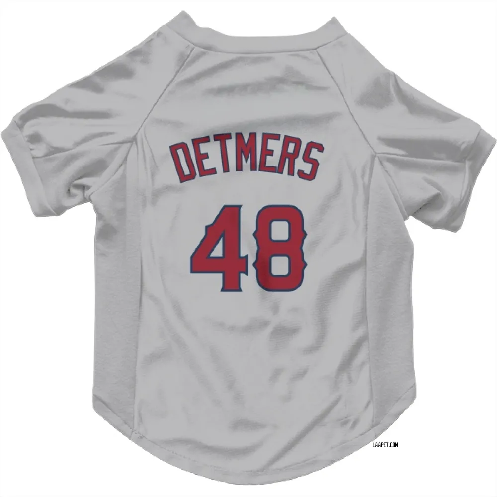 Los Angeles Angels Reid Detmers Gray Pet Jersey for Dog & Cat