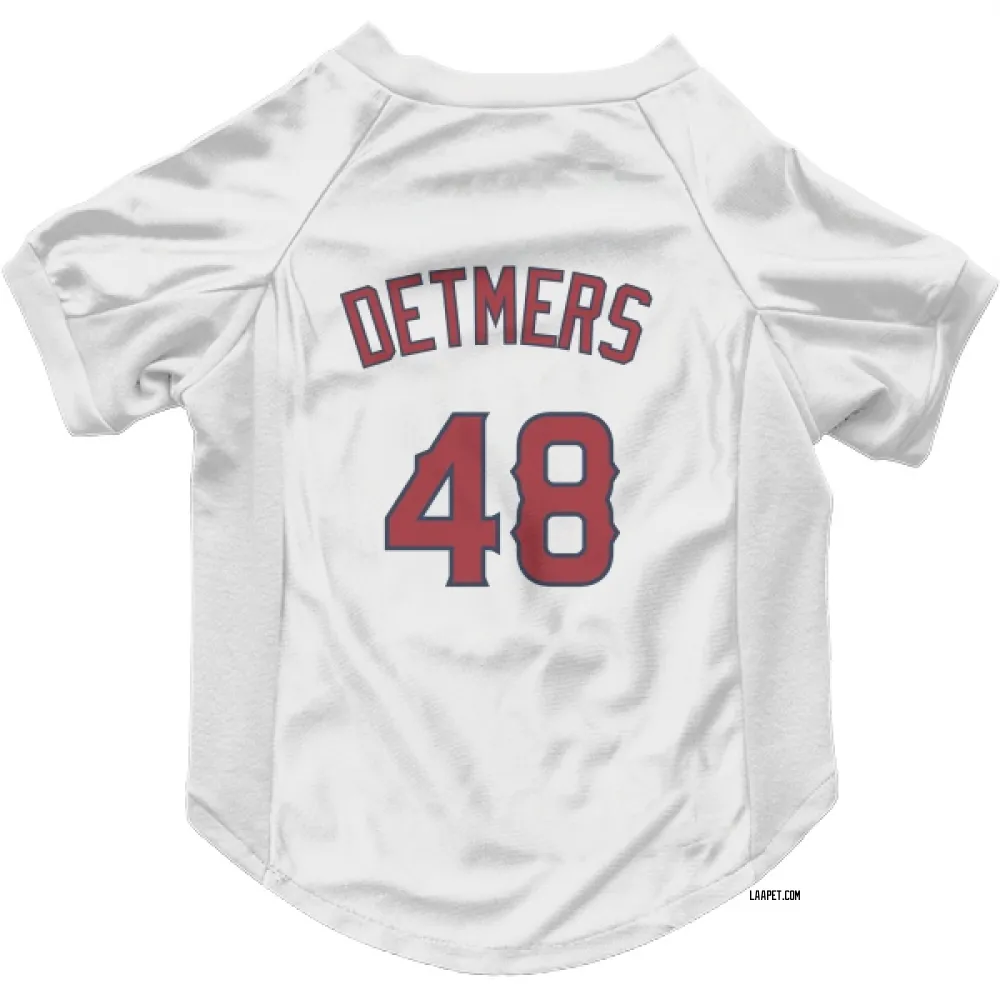Los Angeles Angels Reid Detmers White Pet Jersey for Dog & Cat