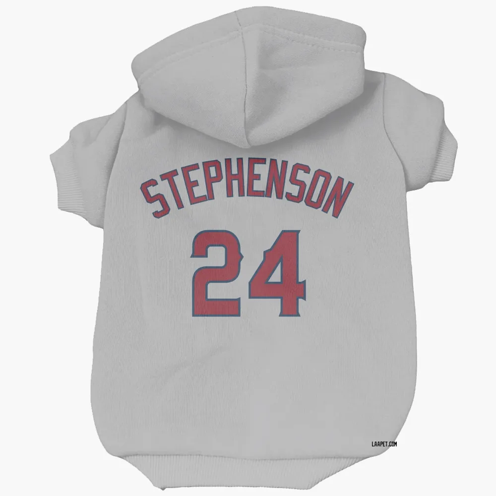 Los Angeles Angels Robert Stephenson Gray Pet Hoodie for Dog & Cat