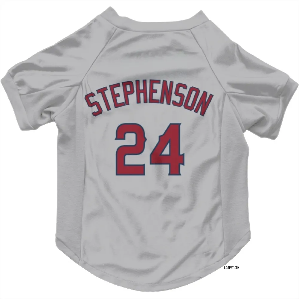 Los Angeles Angels Robert Stephenson Gray Pet Jersey for Dog & Cat