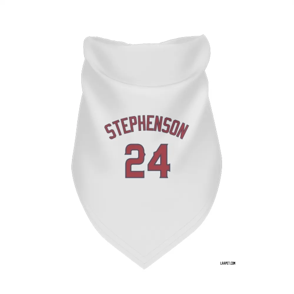 Los Angeles Angels Robert Stephenson White Pet Bandana for Dog & Cat