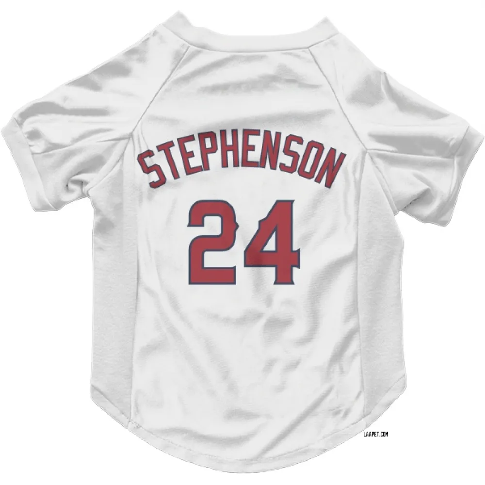Los Angeles Angels Robert Stephenson White Pet Jersey for Dog & Cat
