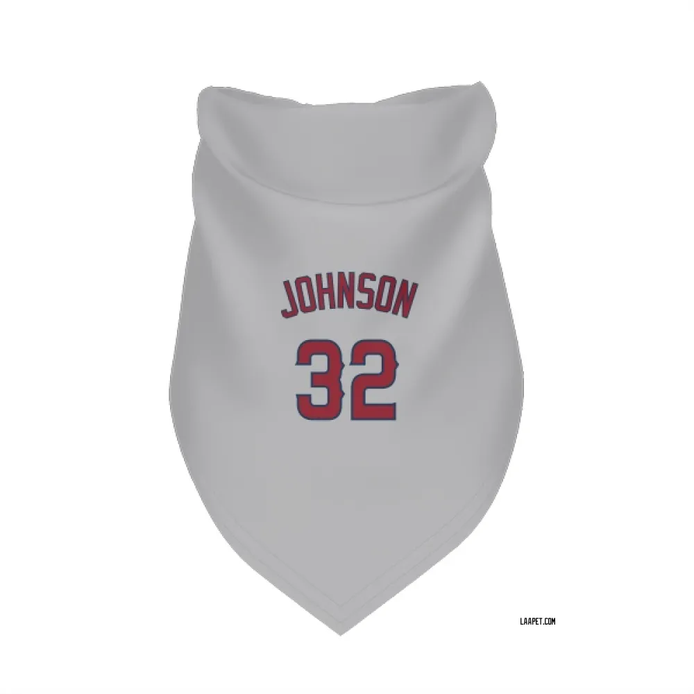 Los Angeles Angels Ryan Johnson Gray Pet Bandana for Dog & Cat