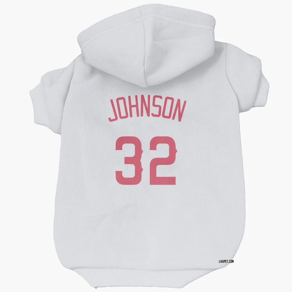 Los Angeles Angels Ryan Johnson Navy Pet Hoodie for Dog & Cat