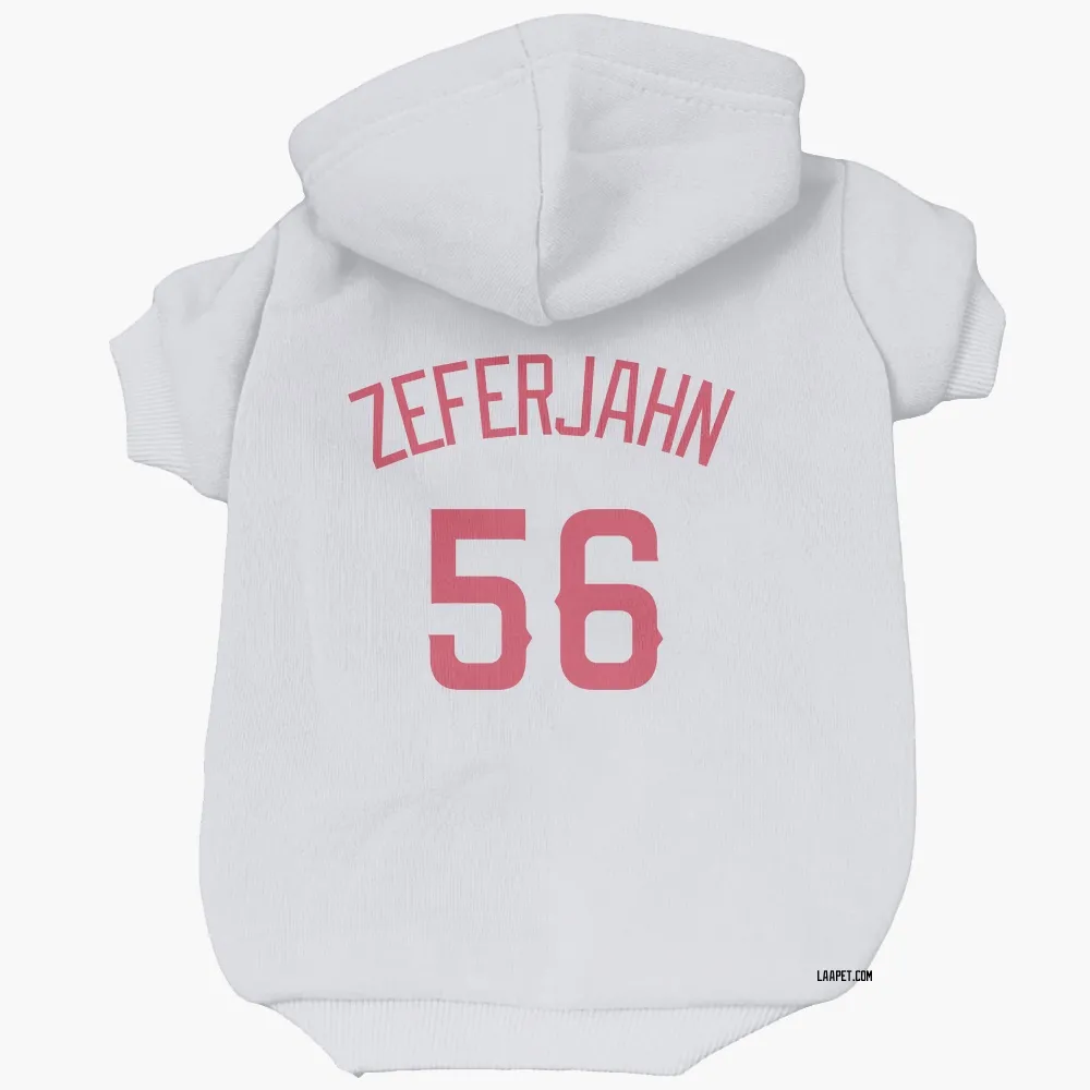 Los Angeles Angels Ryan Zeferjahn Navy Pet Hoodie for Dog & Cat