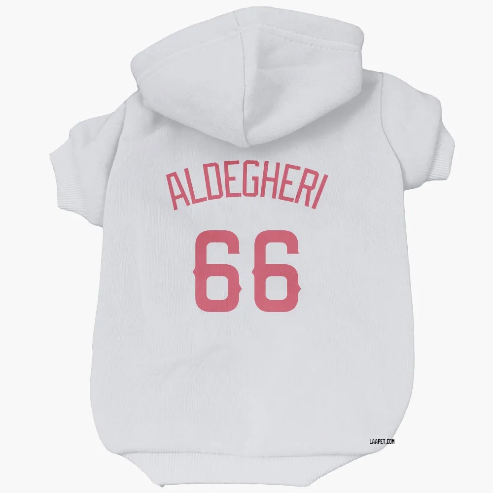 Los Angeles Angels Samuel Aldegheri Navy Pet Hoodie for Dog & Cat