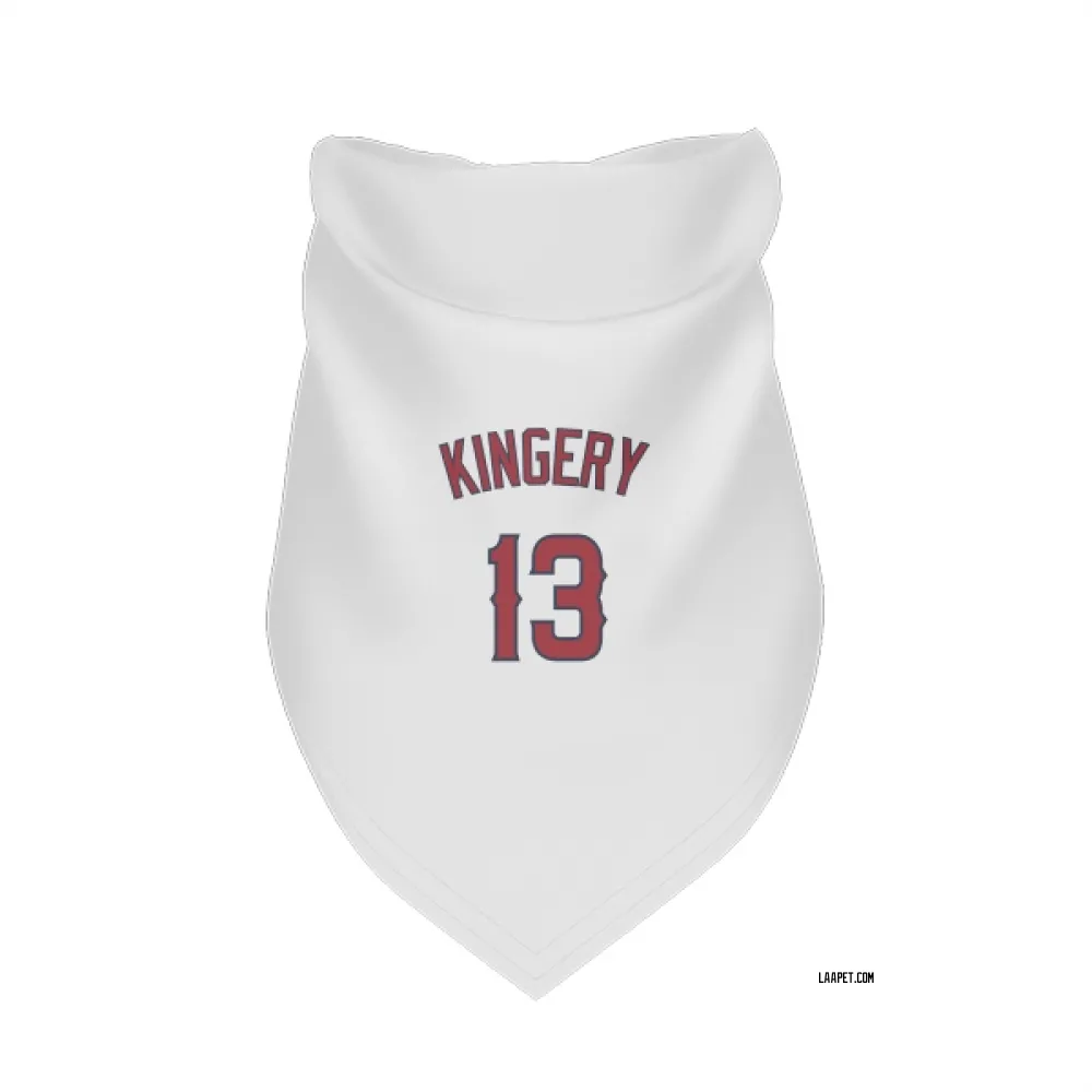 Los Angeles Angels Scott Kingery White Pet Bandana for Dog & Cat
