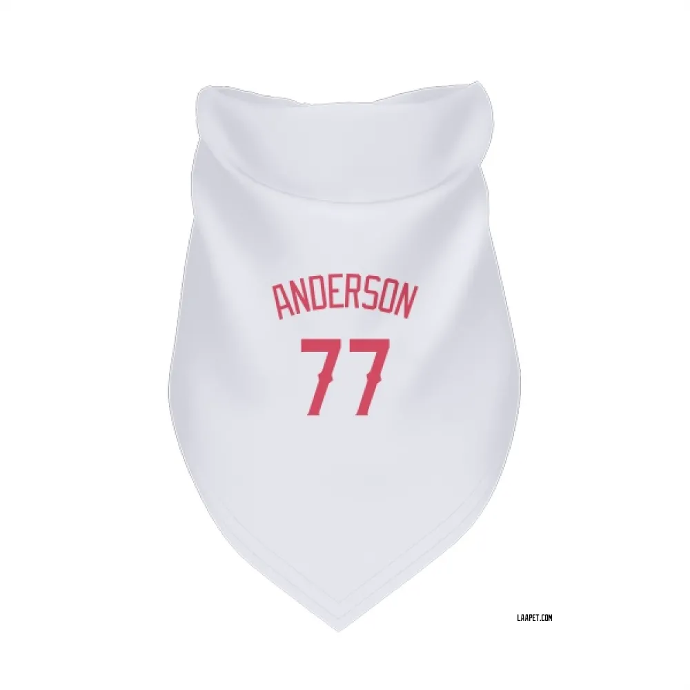 Los Angeles Angels Tim Anderson Navy Pet Bandana for Dog & Cat