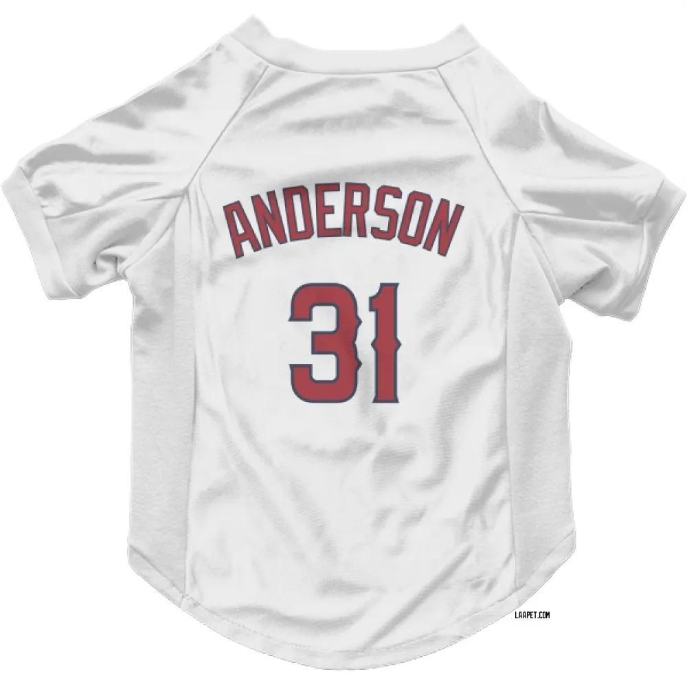 Los Angeles Angels Tyler Anderson White Pet Jersey for Dog & Cat