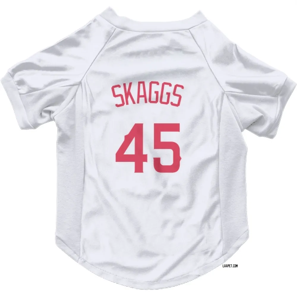 Los Angeles Angels Tyler Skaggs Navy Pet Jersey for Dog & Cat