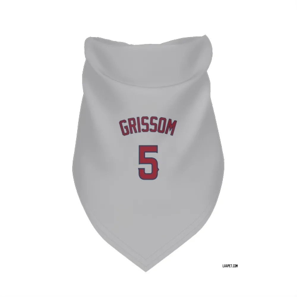 Los Angeles Angels Vaughn Grissom Gray Pet Bandana for Dog & Cat