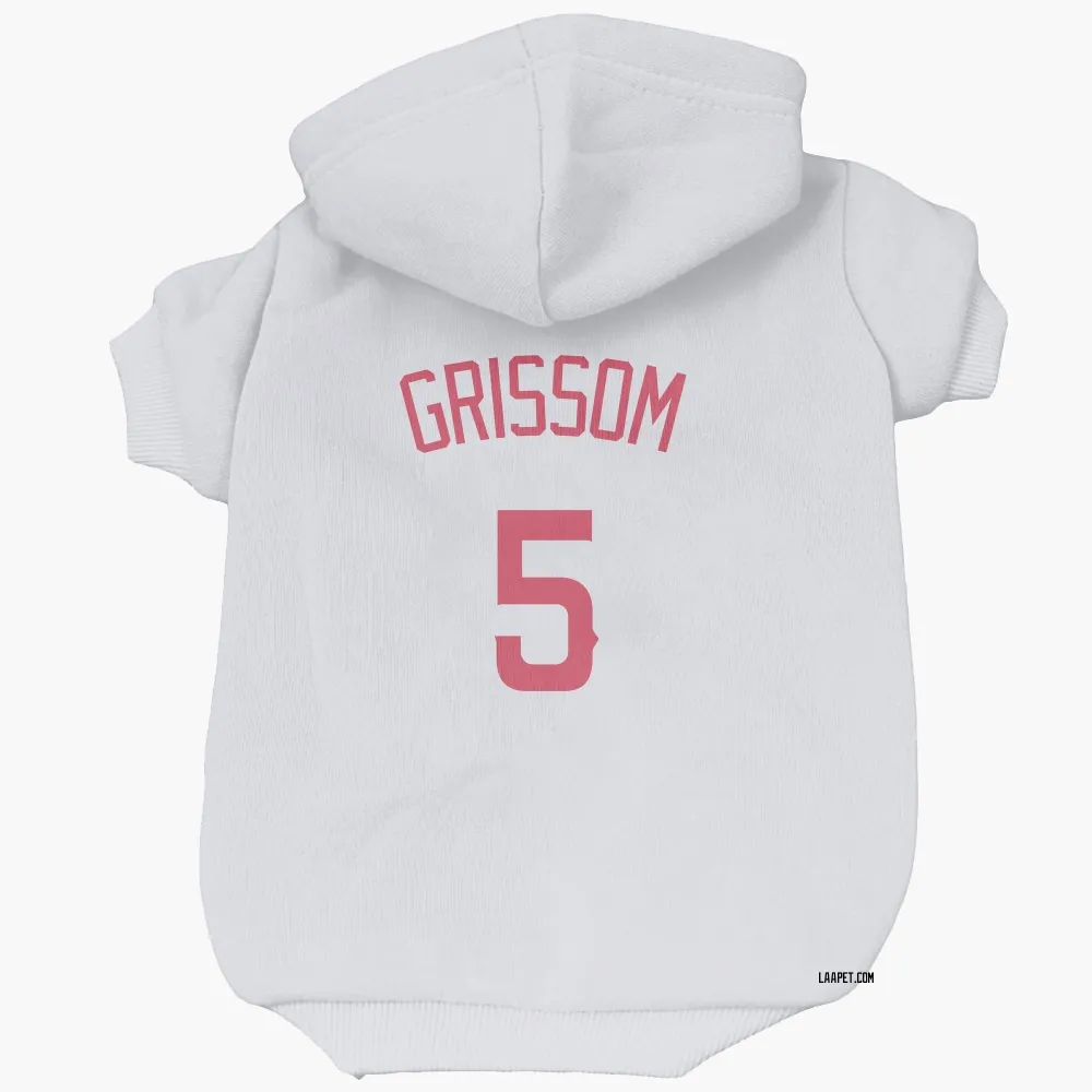 Los Angeles Angels Vaughn Grissom Navy Pet Hoodie for Dog & Cat