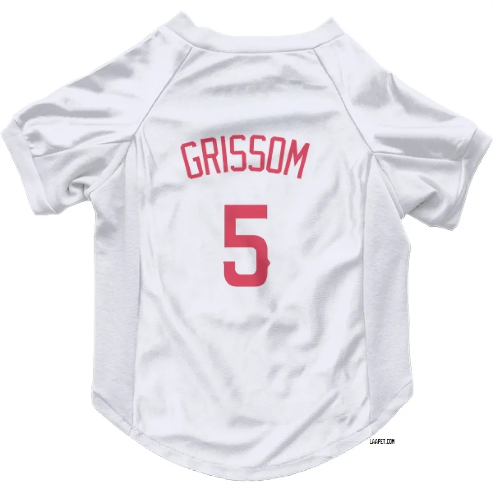 Los Angeles Angels Vaughn Grissom Navy Pet Jersey for Dog & Cat