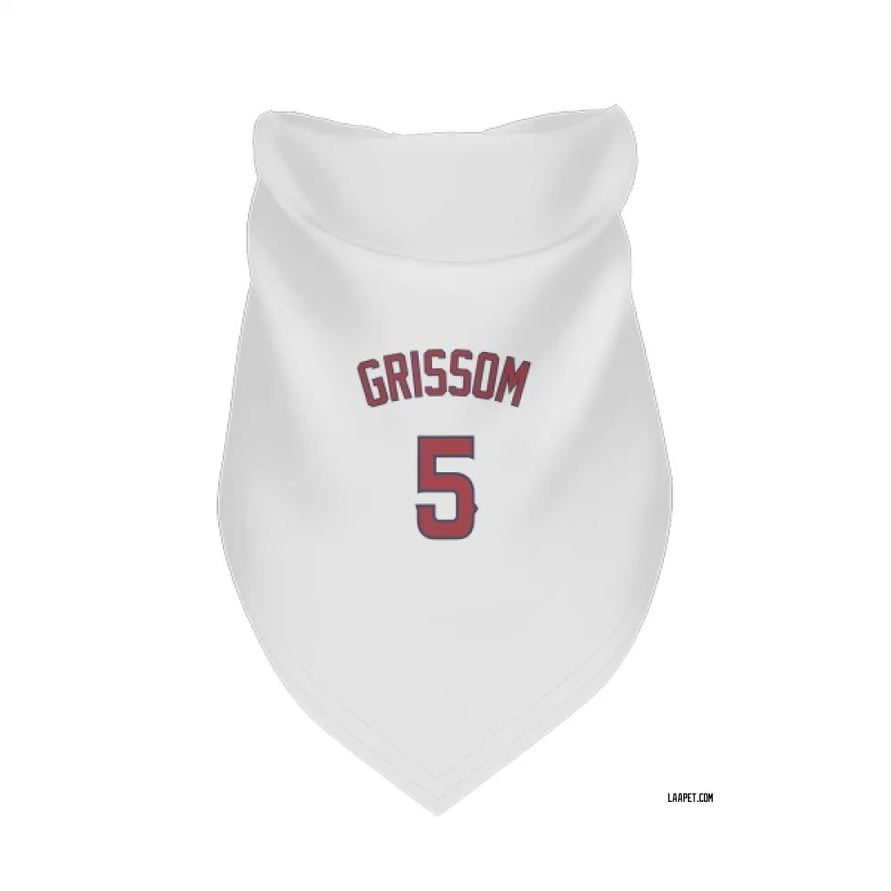 Los Angeles Angels Vaughn Grissom White Pet Bandana for Dog & Cat