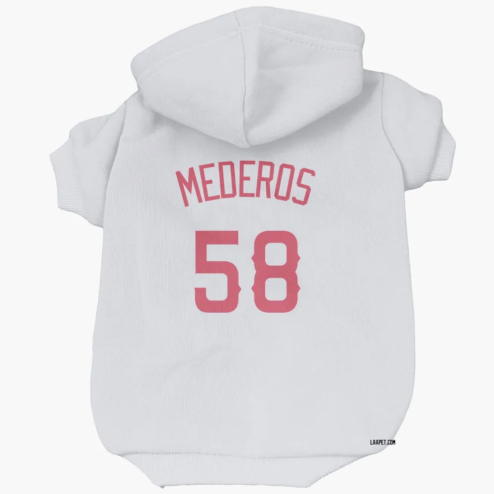 Los Angeles Angels Victor Mederos Navy Pet Hoodie for Dog & Cat