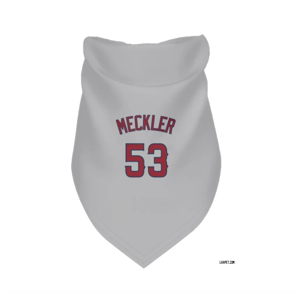 Los Angeles Angels Wade Meckler Gray Pet Bandana for Dog & Cat
