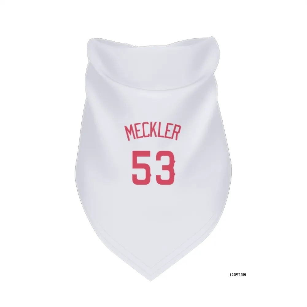 Los Angeles Angels Wade Meckler Navy Pet Bandana for Dog & Cat
