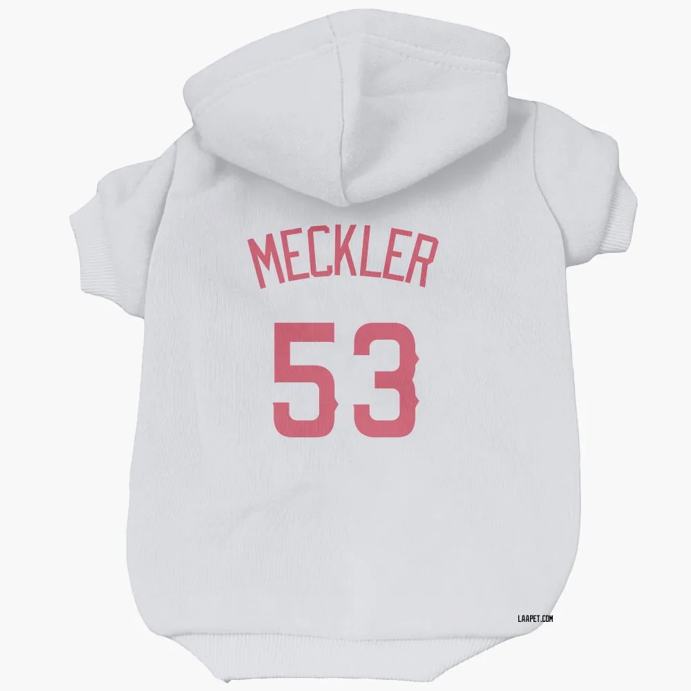 Los Angeles Angels Wade Meckler Navy Pet Hoodie for Dog & Cat