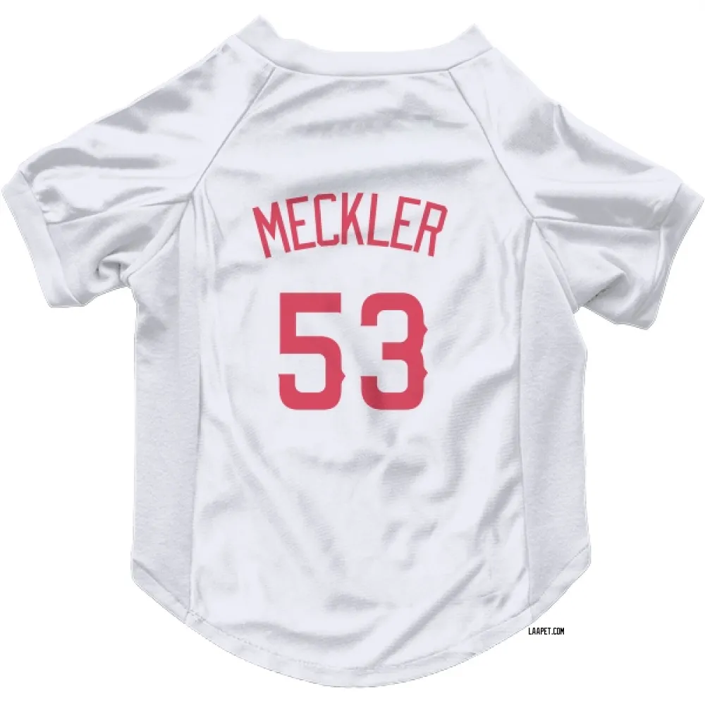 Los Angeles Angels Wade Meckler Navy Pet Jersey for Dog & Cat