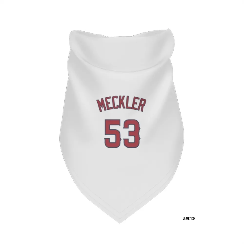 Los Angeles Angels Wade Meckler White Pet Bandana for Dog & Cat