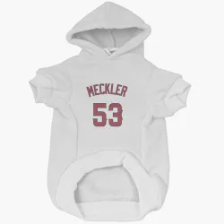 Los Angeles Angels Wade Meckler White Pet Hoodie for Dog & Cat