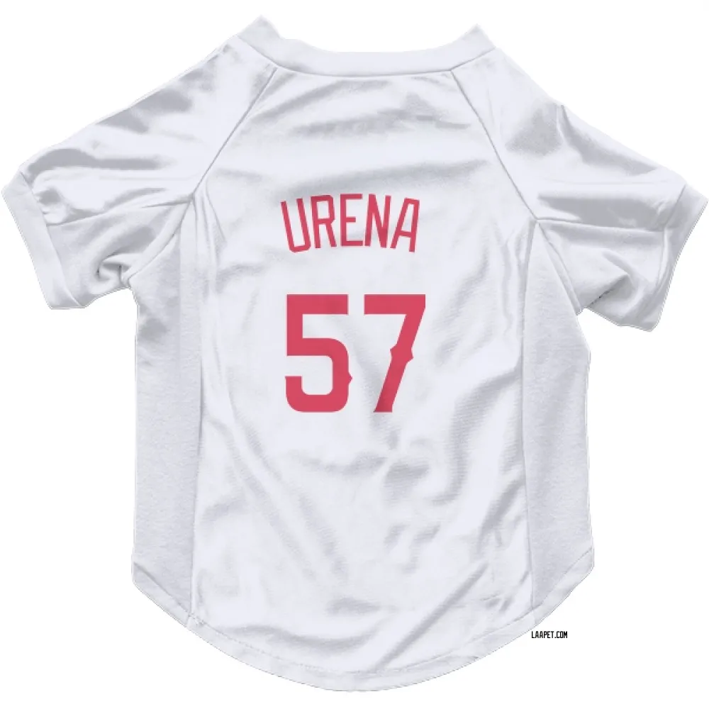 Los Angeles Angels Walbert Urena Navy Pet Jersey for Dog & Cat