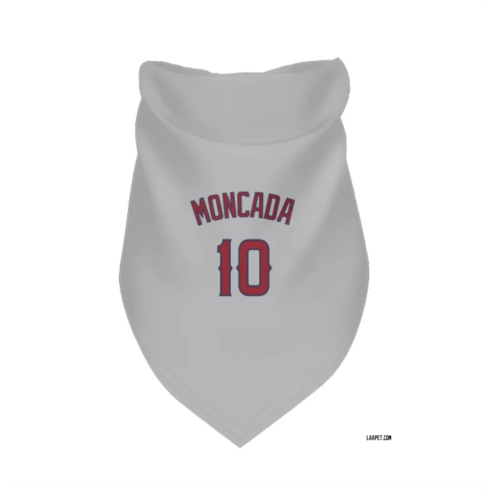 Los Angeles Angels Yoan Moncada Gray Pet Bandana for Dog & Cat