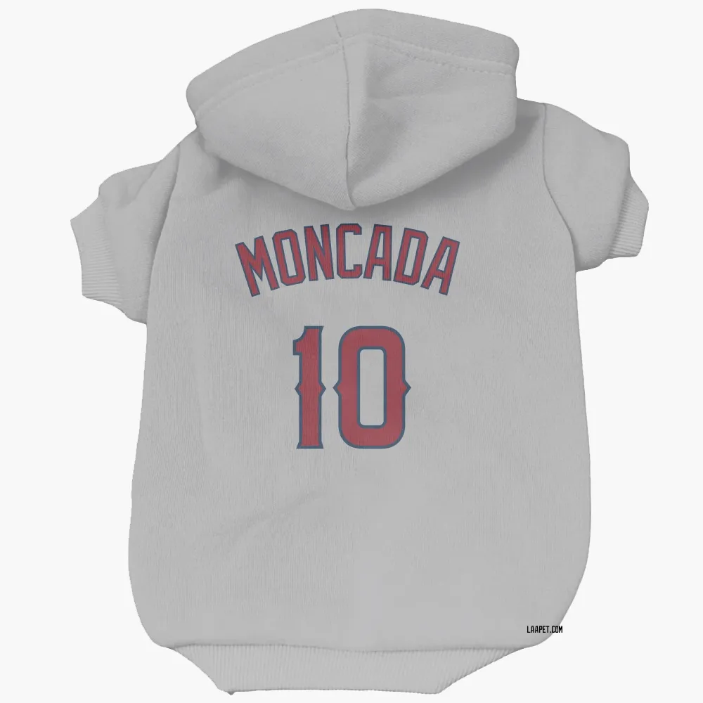 Los Angeles Angels Yoan Moncada Gray Pet Hoodie for Dog & Cat