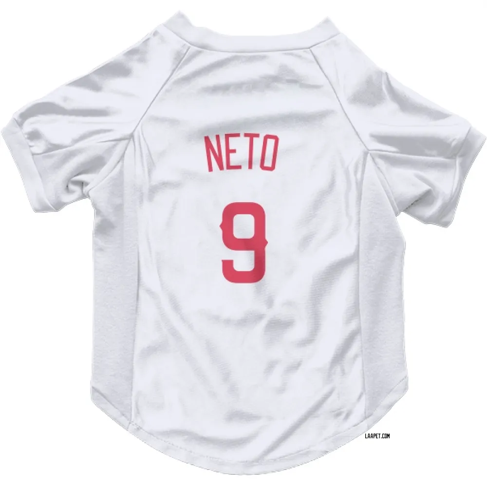 Los Angeles Angels Zach Neto Navy Pet Jersey for Dog & Cat
